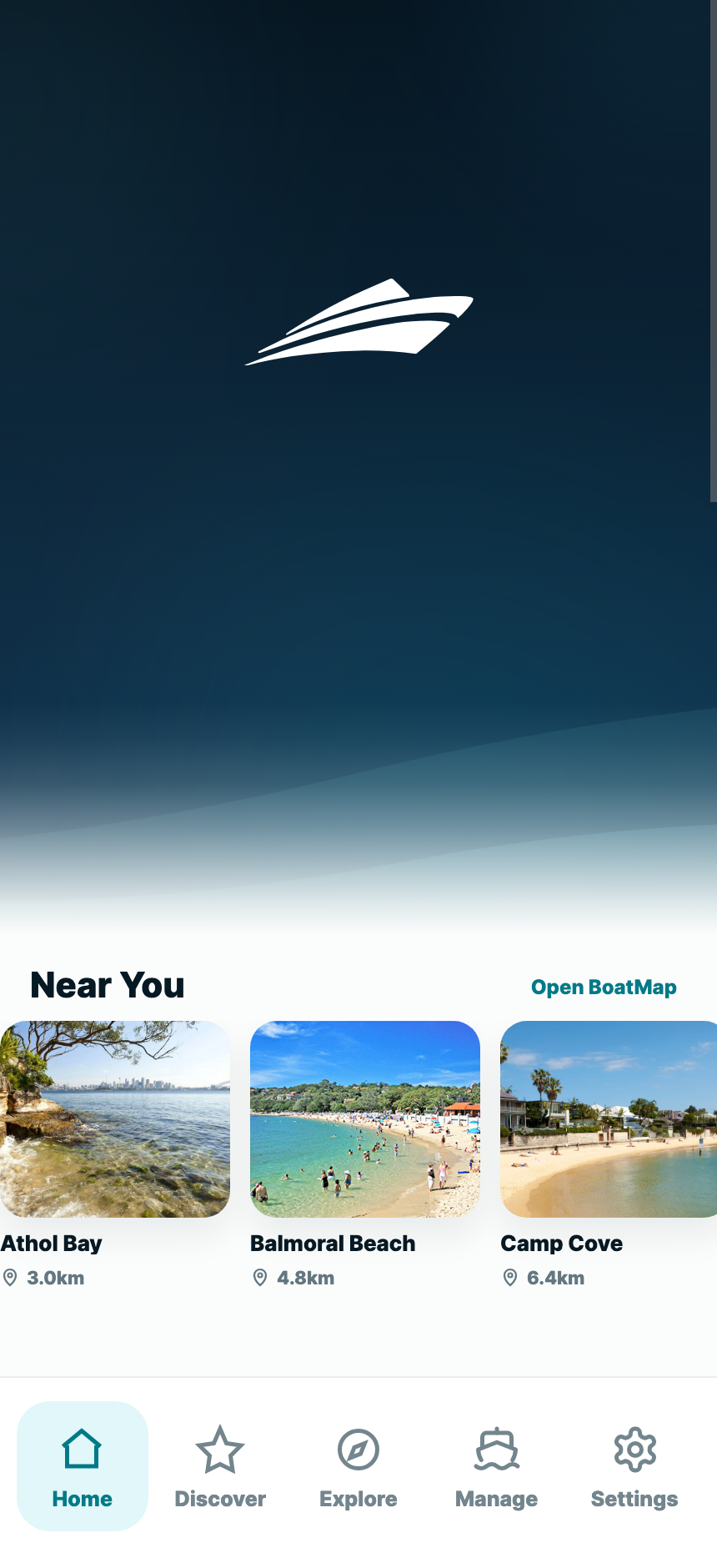 Boatr app preview